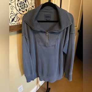 Aerie quarter zip pull over